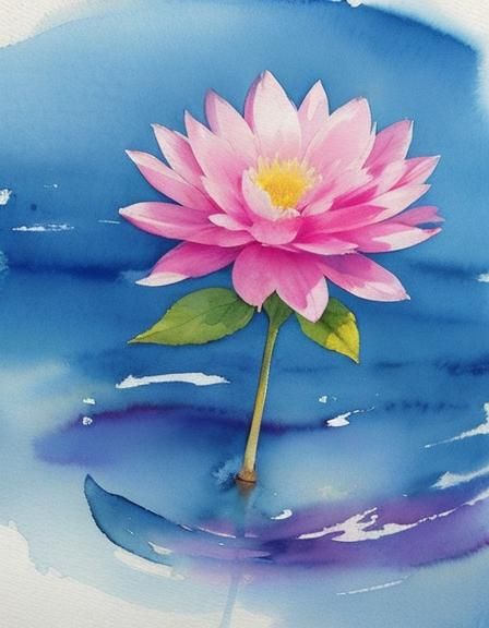 Aquarelle Abstract Image