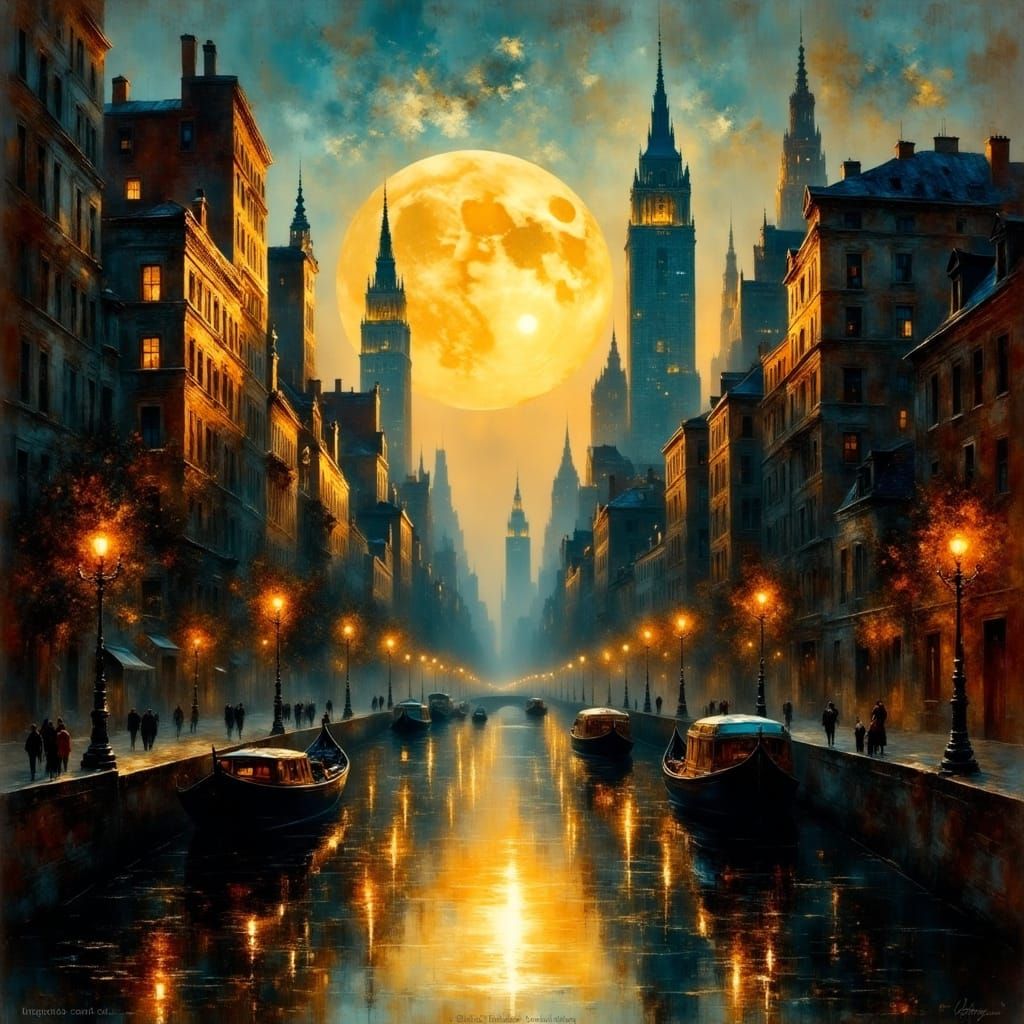 Night in the city