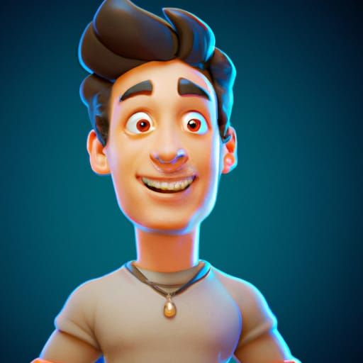 Mark Normand as 3D Cartoon Character