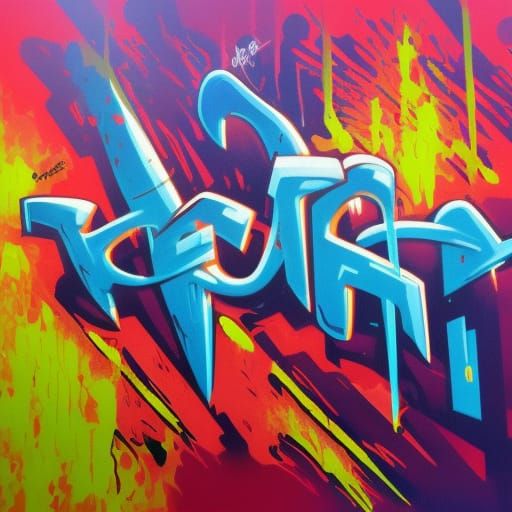 I'll Sue Ya Graffiti Splash Art