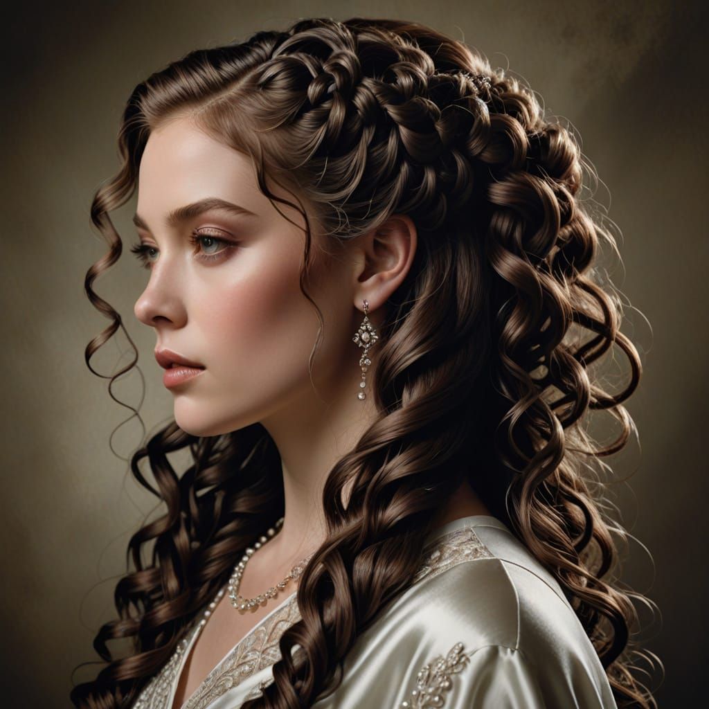 Ethereal, Shimmering Prehensile Beauty in Photorealistic Cin...