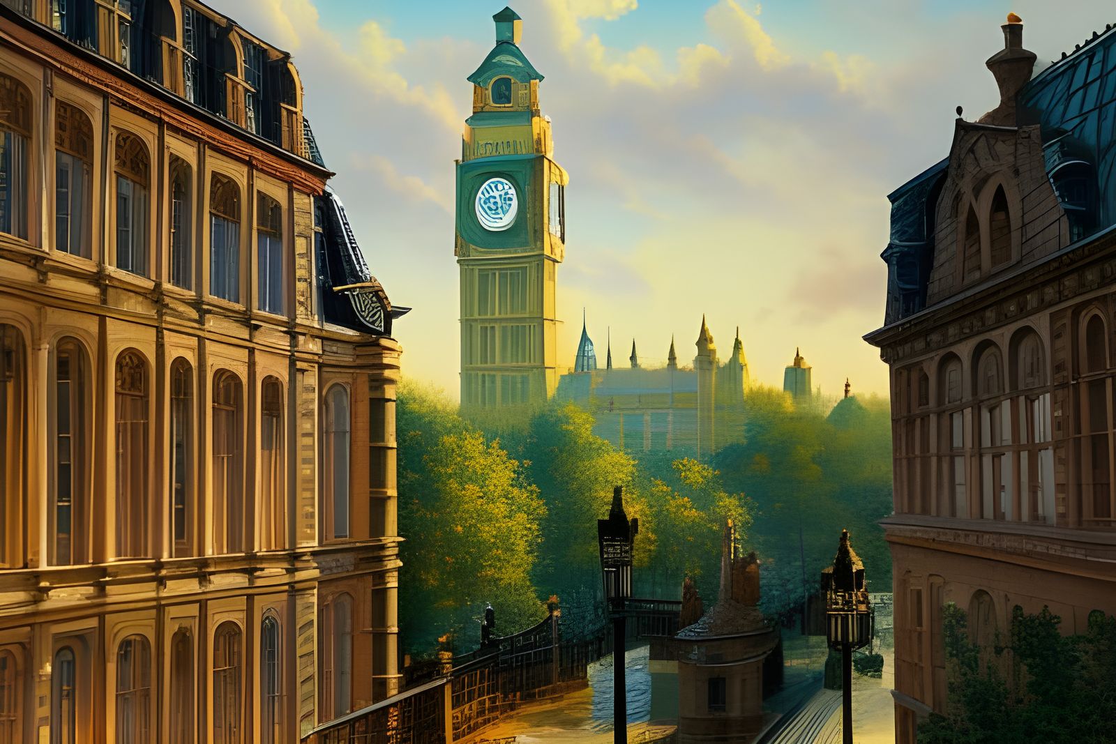 Big Ben At Sunrise