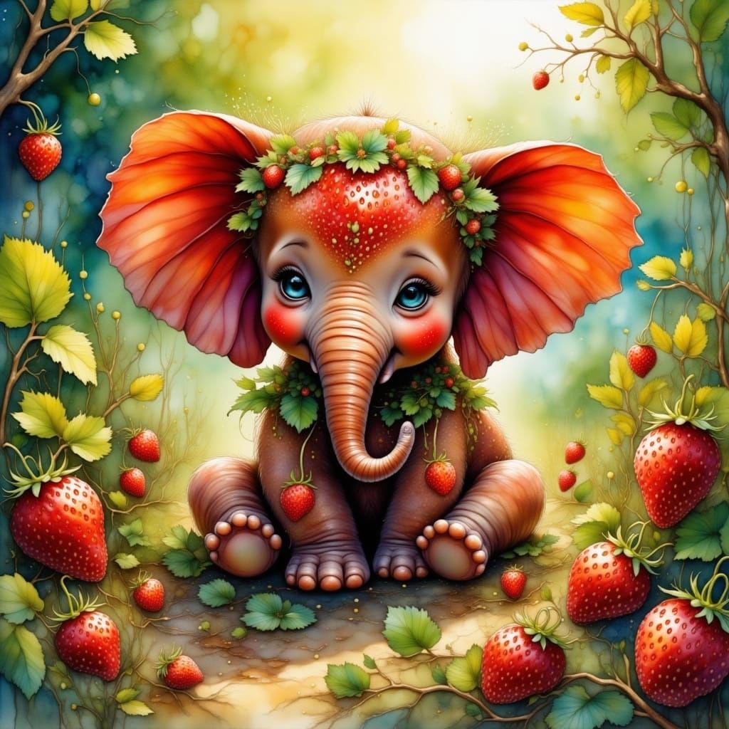🍓 🐘Berryphant 🐘🍓