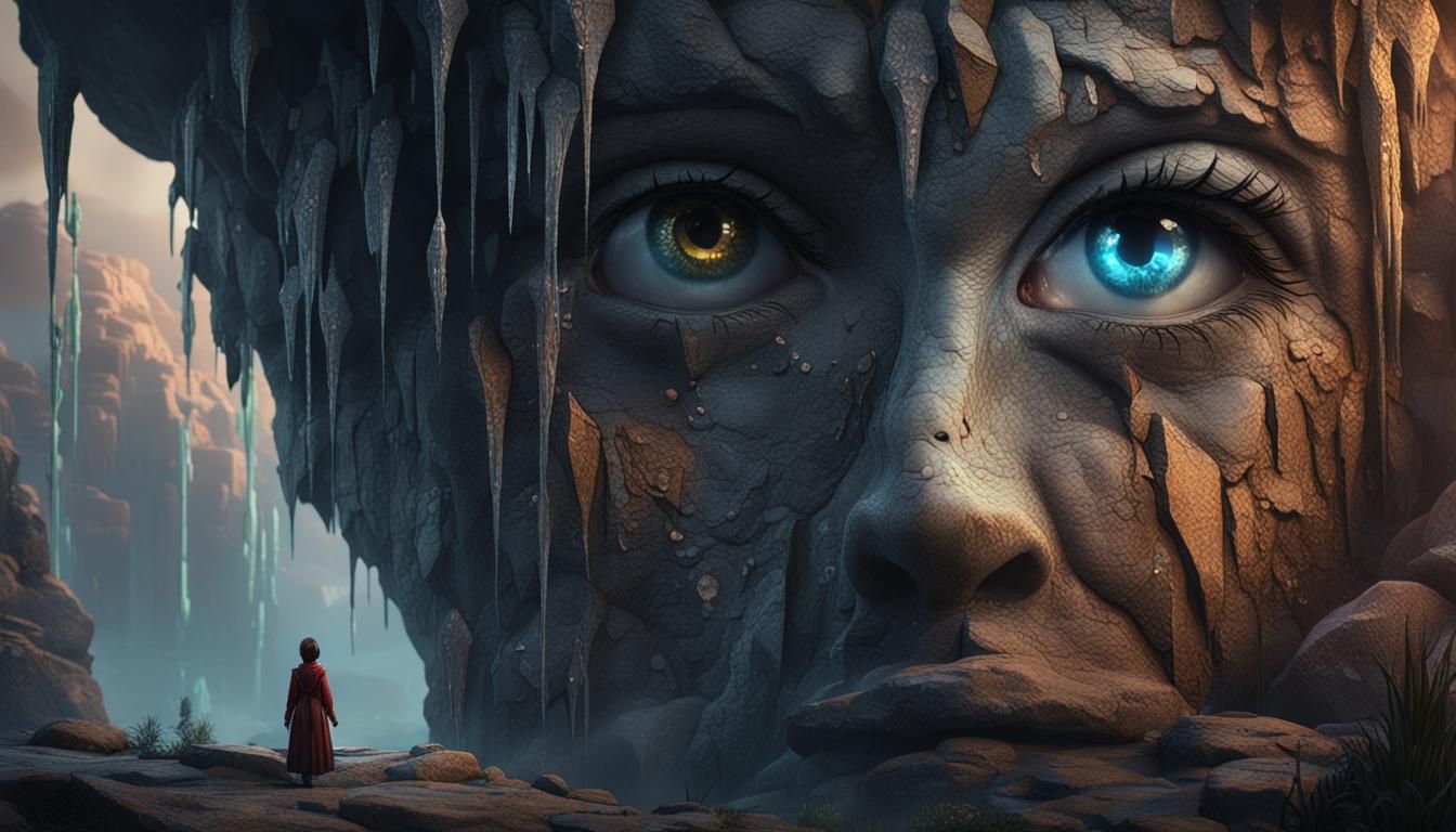 Judy's Tears: Detailed Matte Painting in 8k