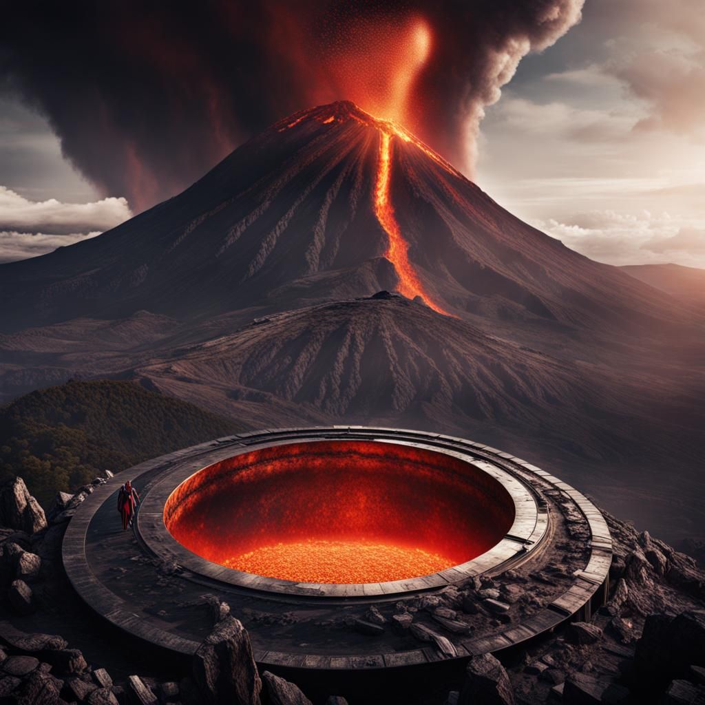 Magneto and the Ring of Power Volcano