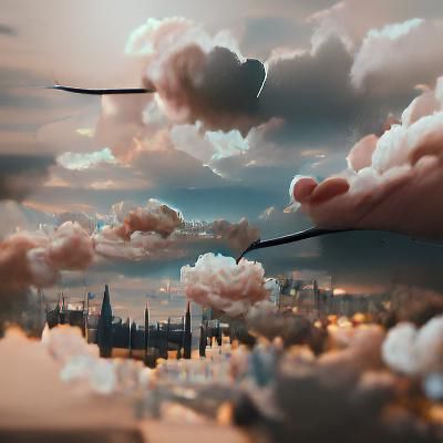 Longing for an Unknown Connection, Matte Painting