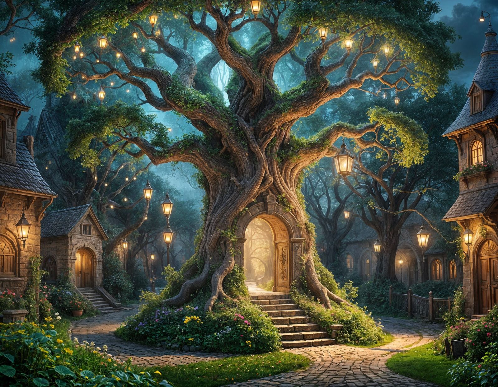 Enchanted Gateway to Whimsical Wonderland