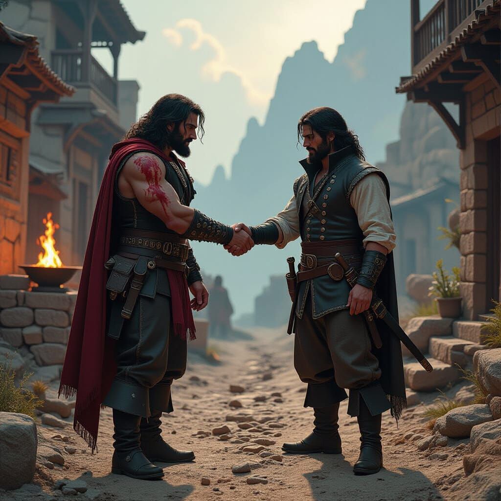 Smuggler's Deal with Runaway Prince in Dramatic Style