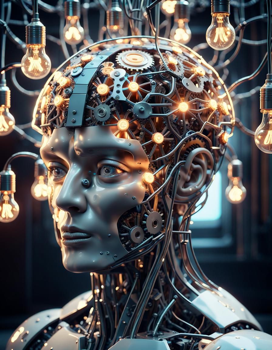 Illuminated Mind: A Sci-Fi Vision of Intelligence