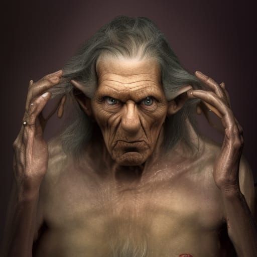 Lovecraftian Sci-Fi Horror Portrait