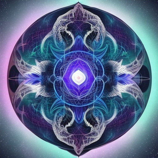 Ethereal Goddess in Transcendent Splendor