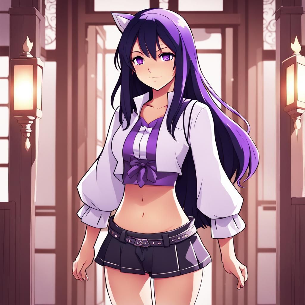 Kawaii Aphmau Full Body Anime Art