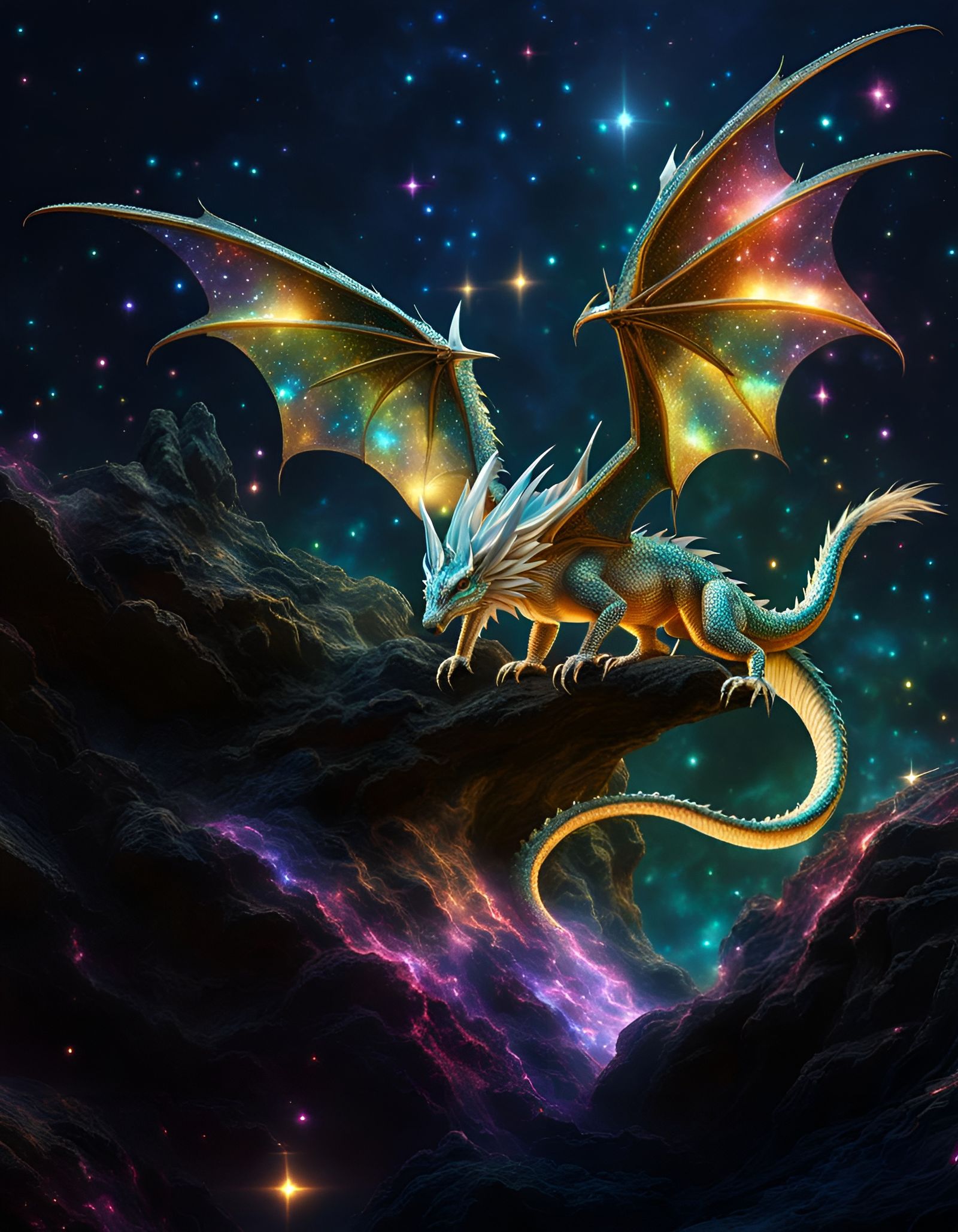Holographic Dragon