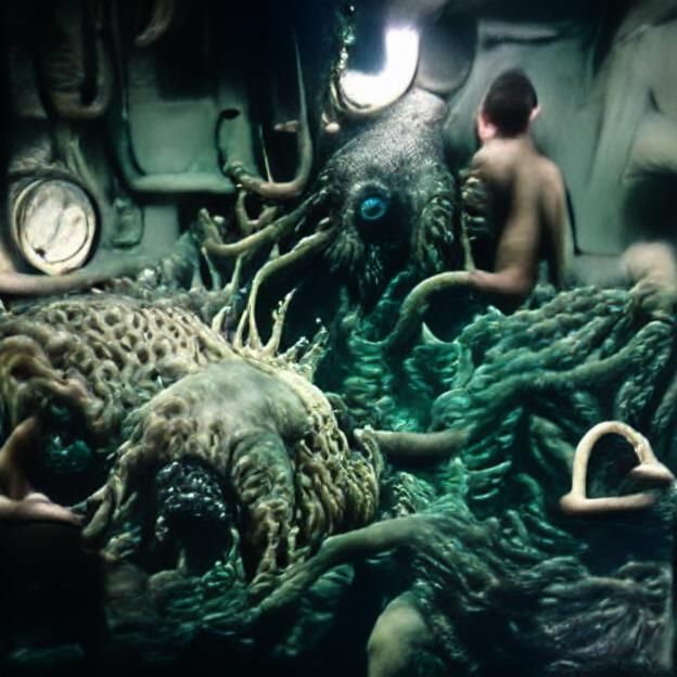 Lovecraftian Horror Emerges From the Deep Sea