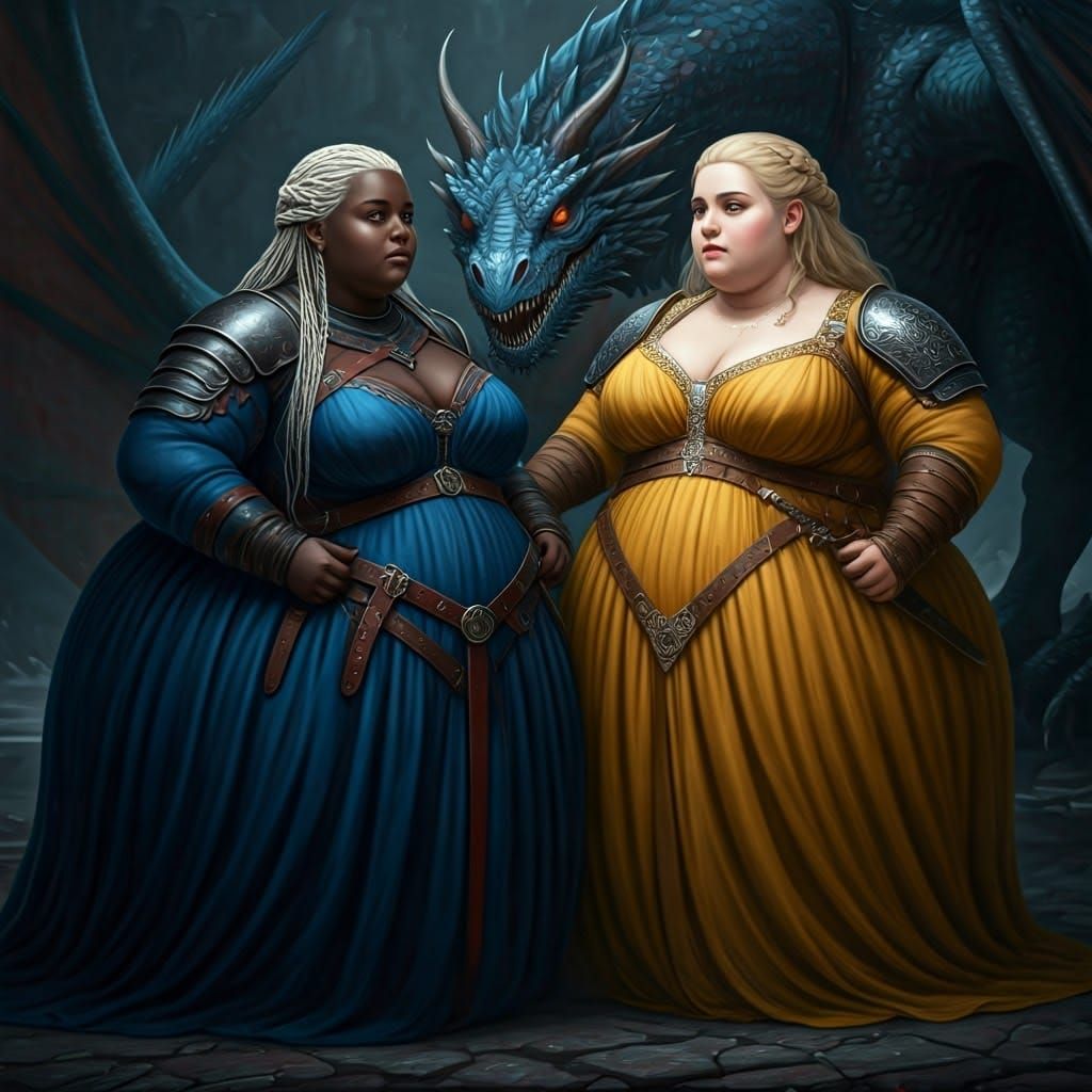 Fantastical Dragon Guardians in Game of Thrones-Inspired Fan...