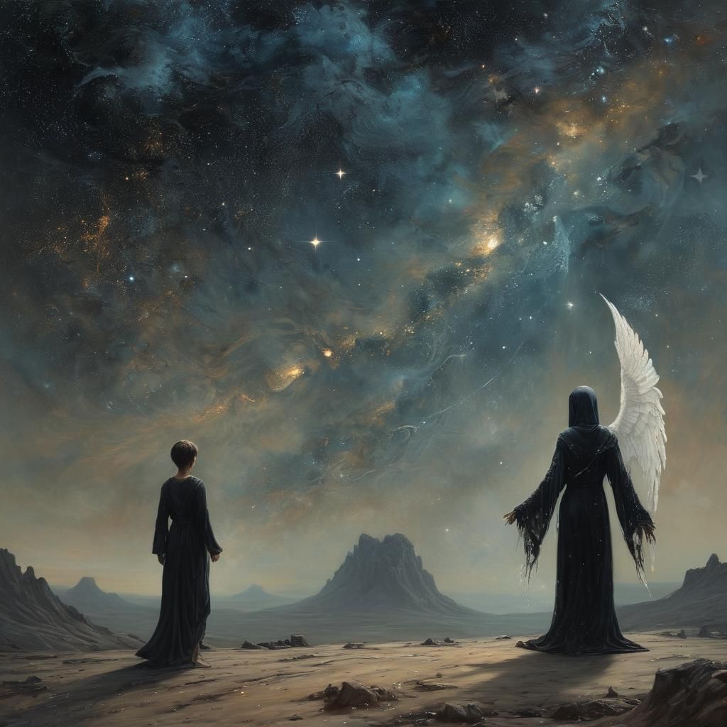 Angel of Death Walking Among the Stars