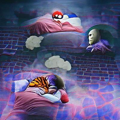 Dreams Battle Nightmares: A Symbolic Representation