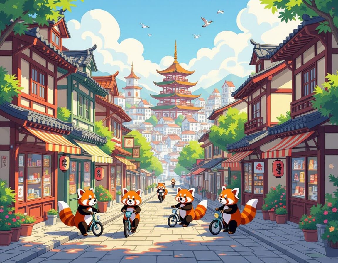 Red Panda city