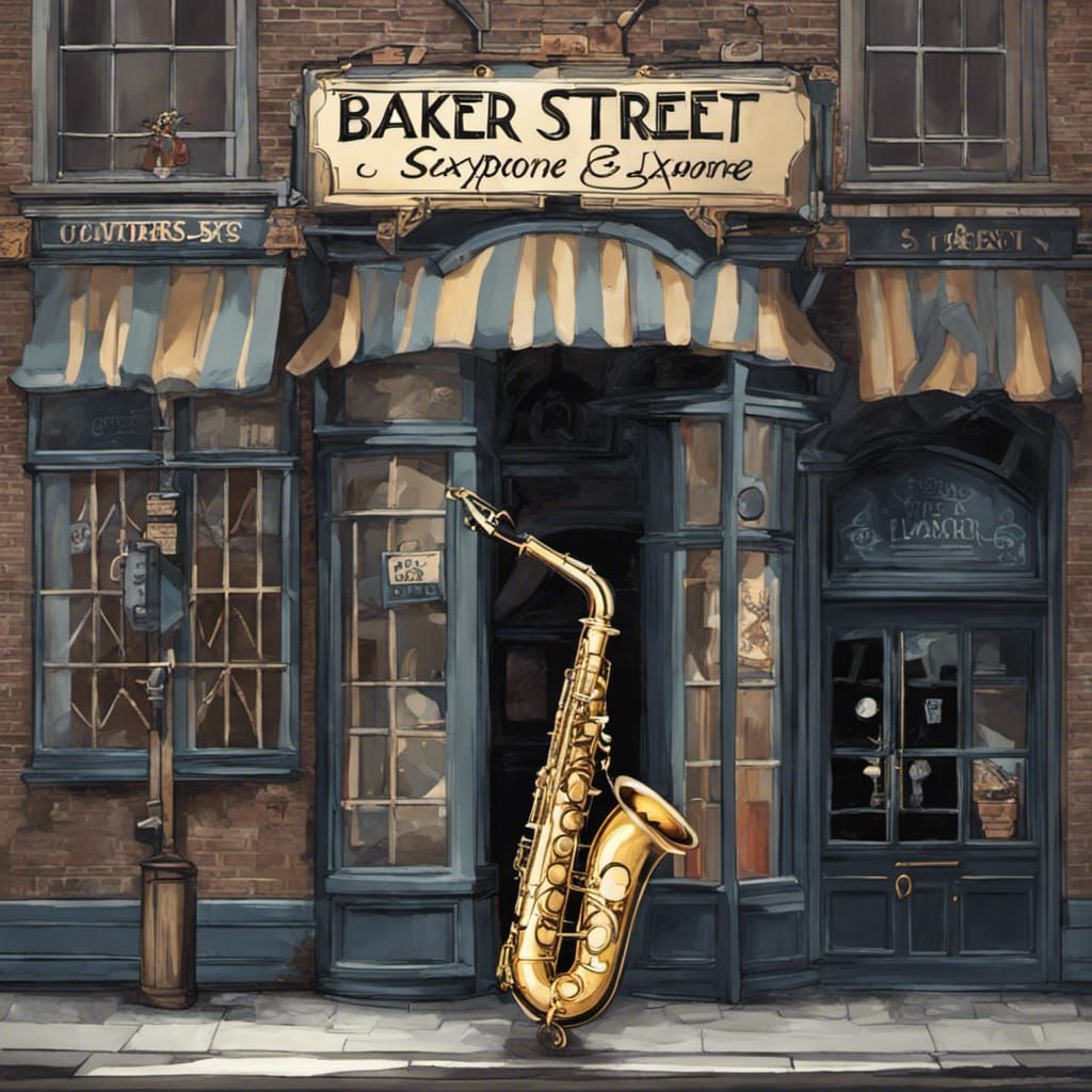 Baker Street Saxophone Player