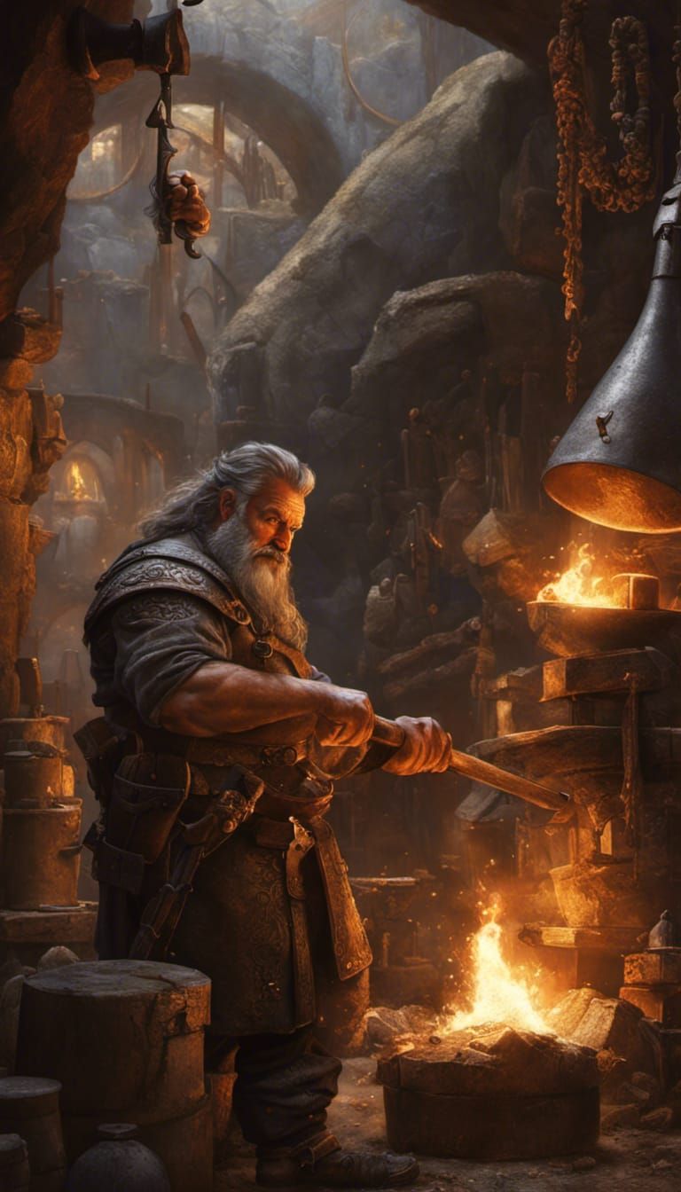 Working the Forge