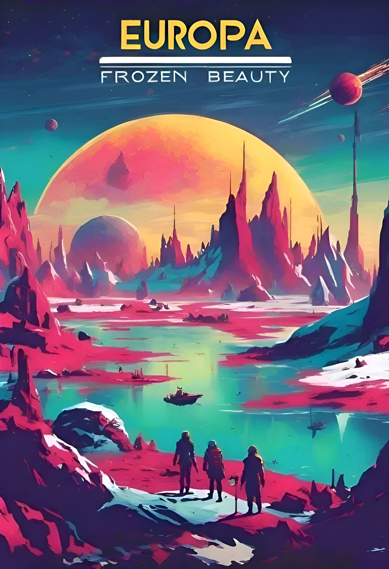 Europa Tourism: Galileo's Frozen Beauty