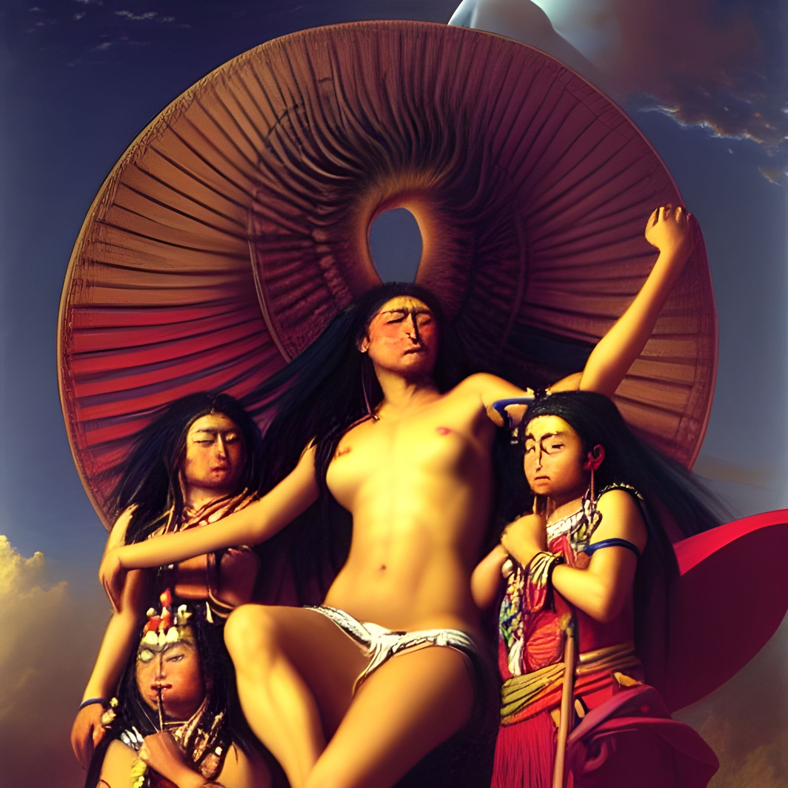 Cuerauaperi: Purepecha Goddess of Moon and Earth