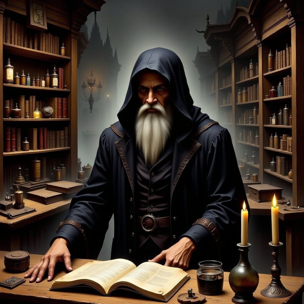 Enchanted Old West Apothecary in a Deserted Ghost Town