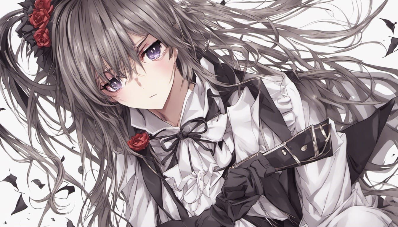 Anime Vampire Knight in Fantasy Setting