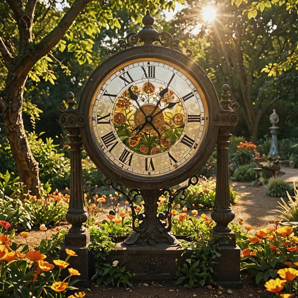 Chrono-Botanical Garden of Temporal Flora