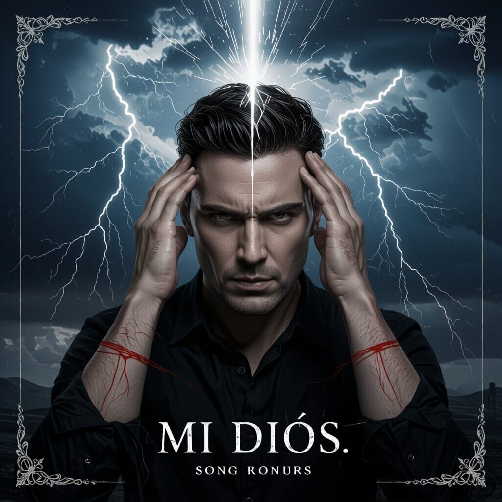 Dark Fantasy Single Cover: Man's Broken Divinity