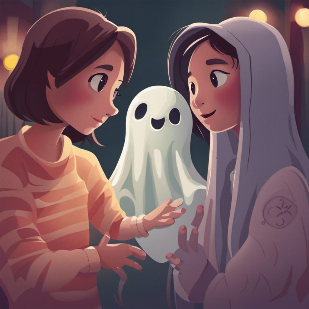 Girl and Happy Ghost: A Cinematic Friendship