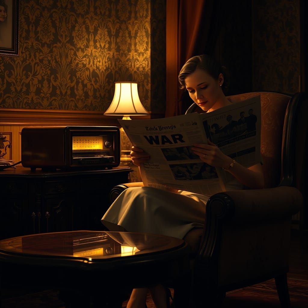 Golden Glow of a Bygone Era