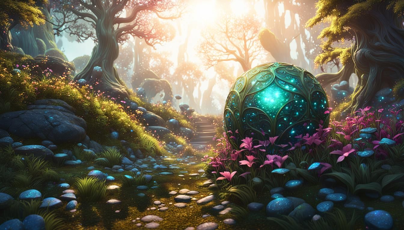 Enchanted Forest: Fantasy Concept Art in 8K