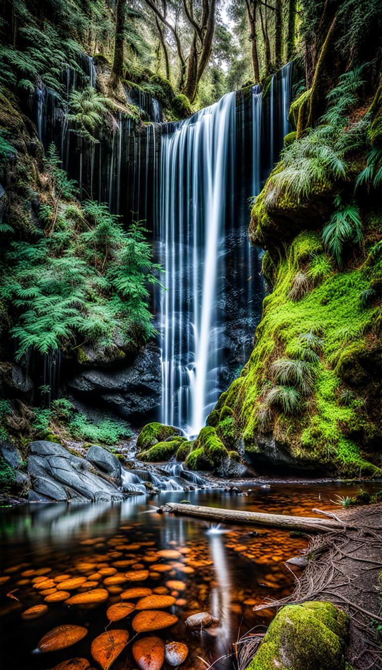 Rivendell waterfall.