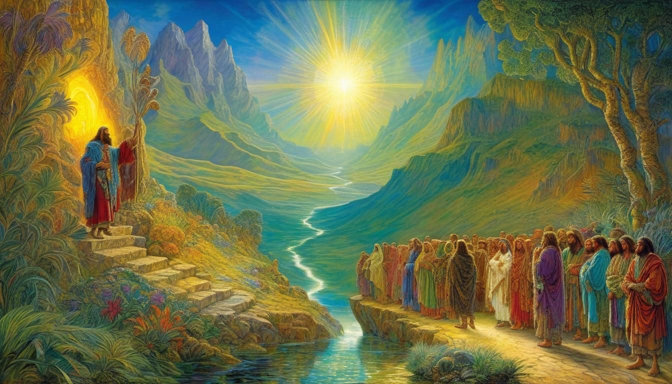 John the Baptist Preaching in the Wilderness