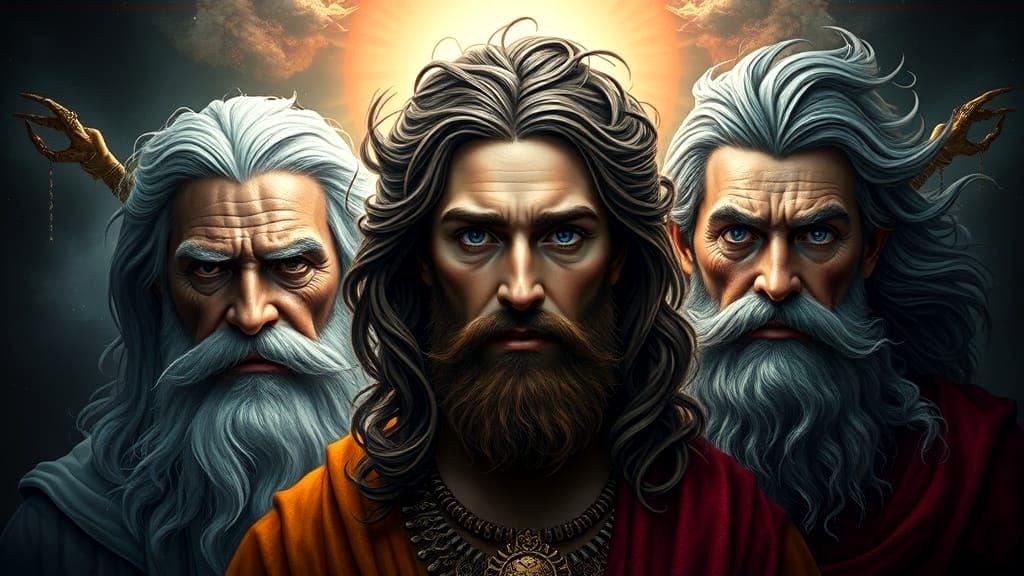 Trinity - God the Father, Jesus Christ and the Holy Spirit