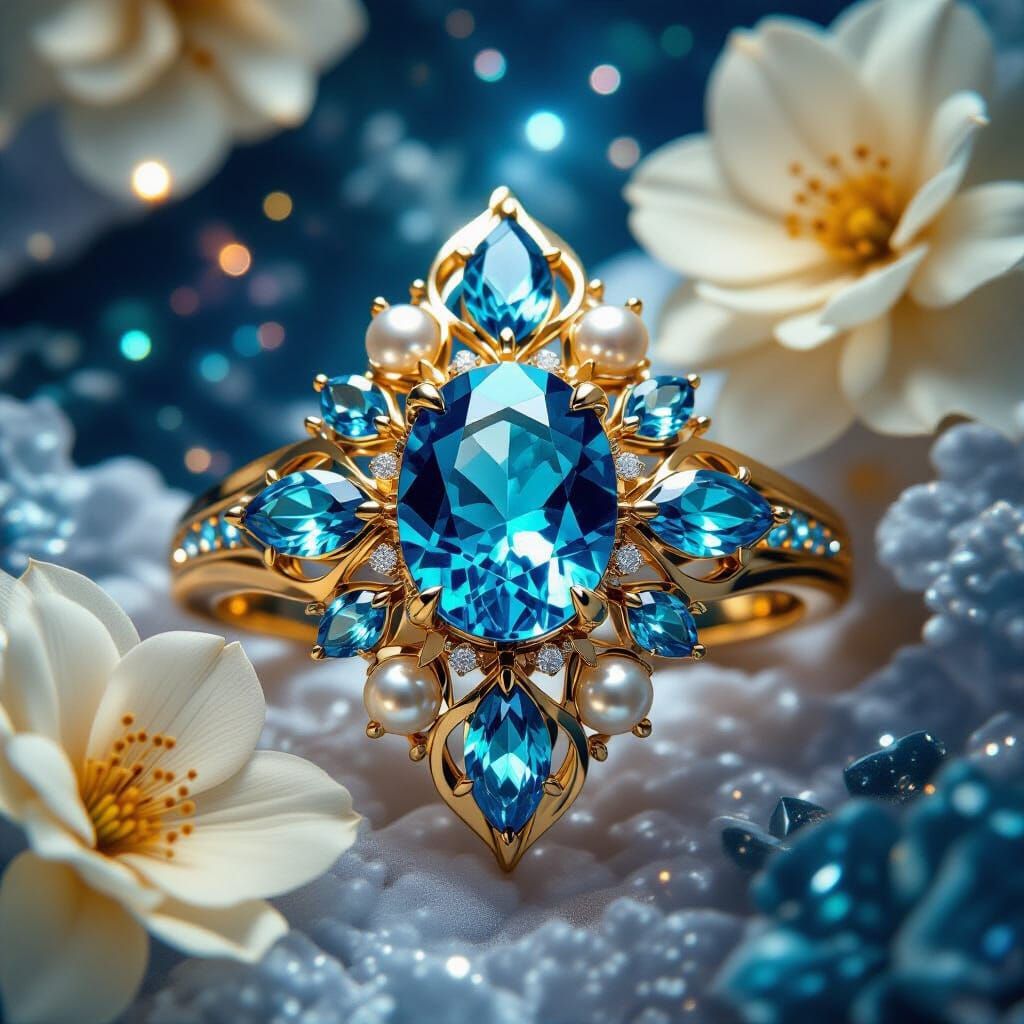 Avant-Garde Jewelry in Futuristic Style