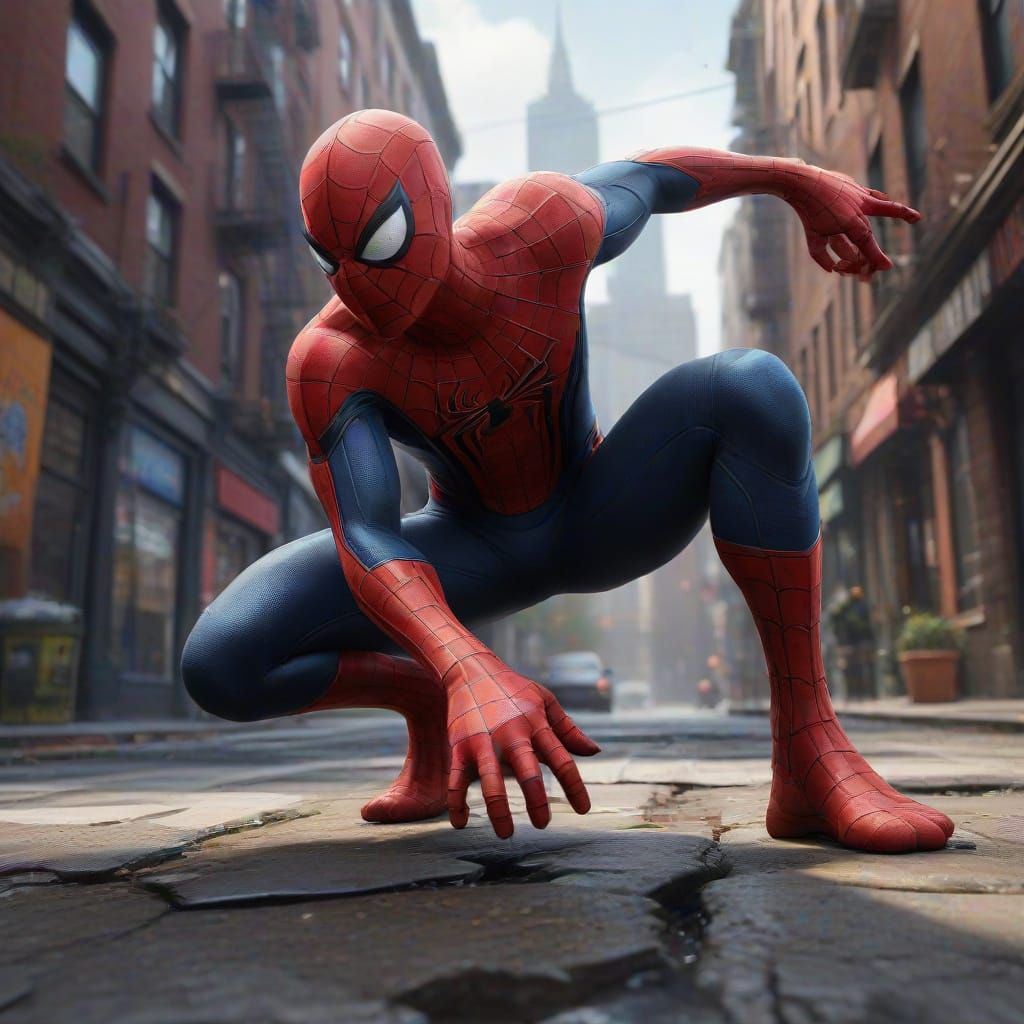 National Spider-Man Day Concept Art in Unreal Engine 5