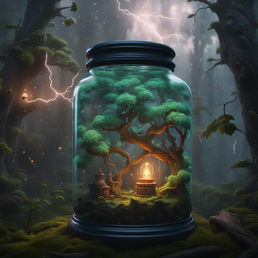Lightning in a Jar: Fantasy Concept Art