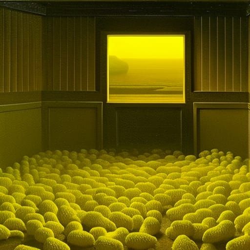 Neon Chicks Room Inspired by Romanticism