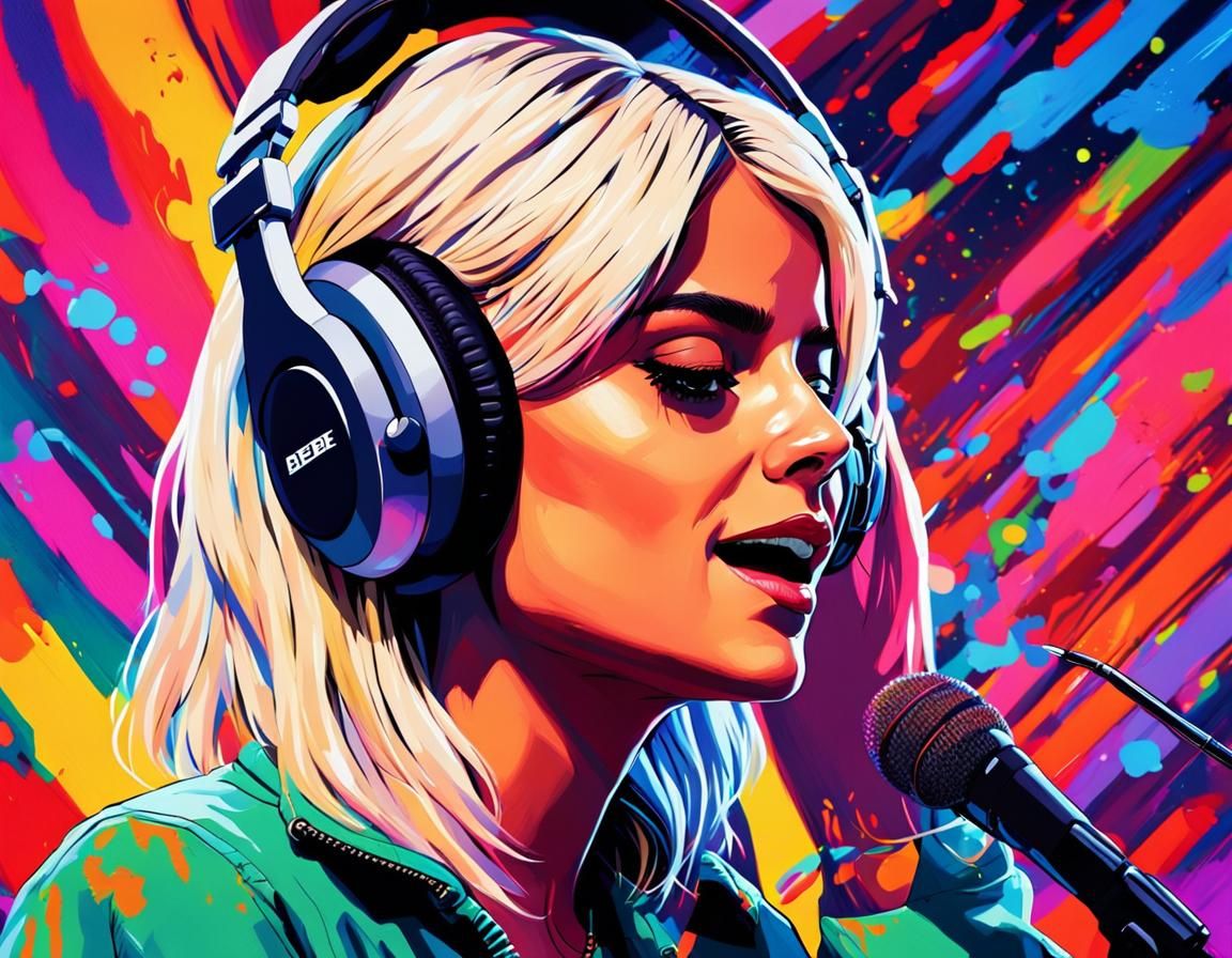 Bebe Rexha Pouring her Heart out