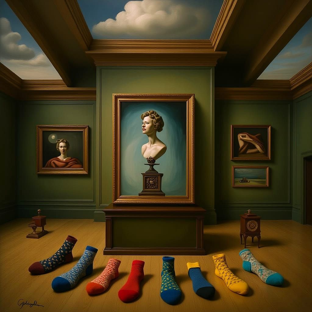 Collection of orphaned socks