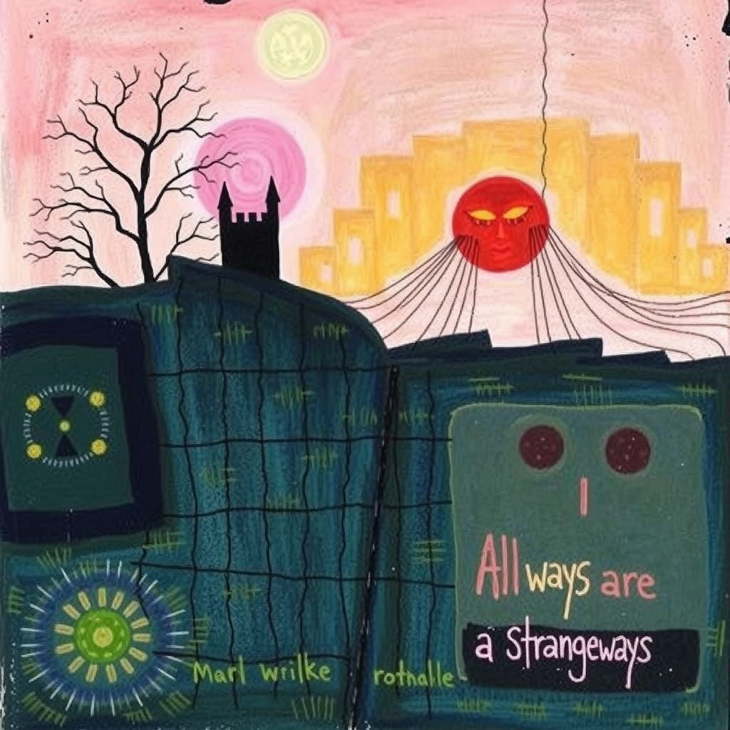 Abstract Expressionist Composition in Style of Rothko and Ch...