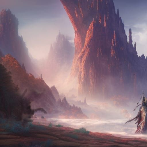 Detailed Matte Painting of Layered Injuries