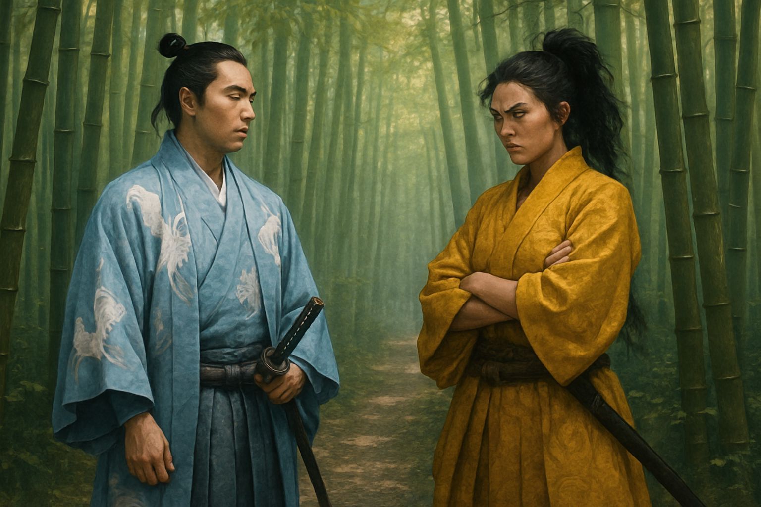 The rivalry of the Kakita and the Matsu...