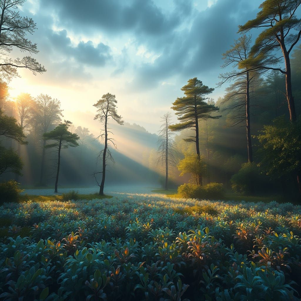 Ethereal Forest Merges with Underwater World