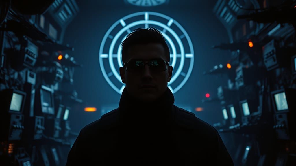 Gritty Military Base Lair in Darkened Ambiance