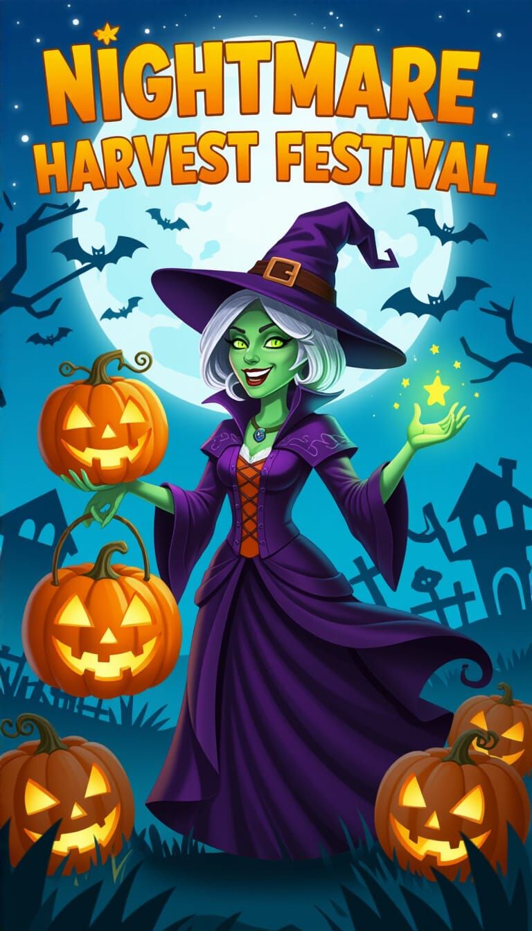 Nightmare Harvest Festival Scene