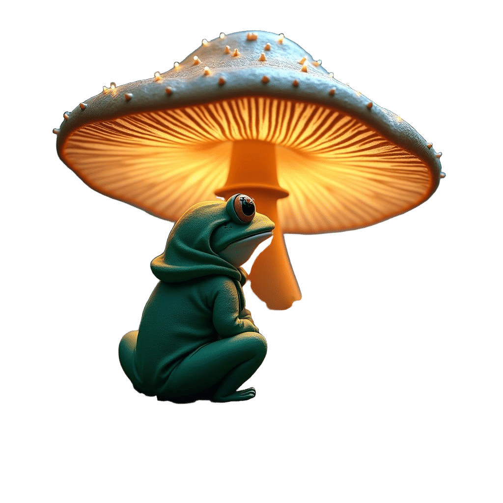 Frog and Mushroom Kingdom: Fantasy Concept Art