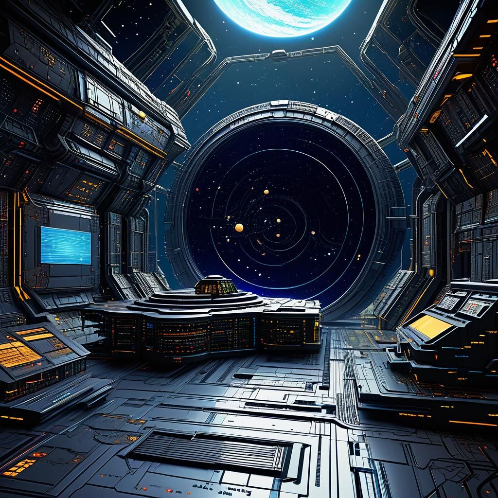 Deep Thought Reveals the Answer in Digital Art